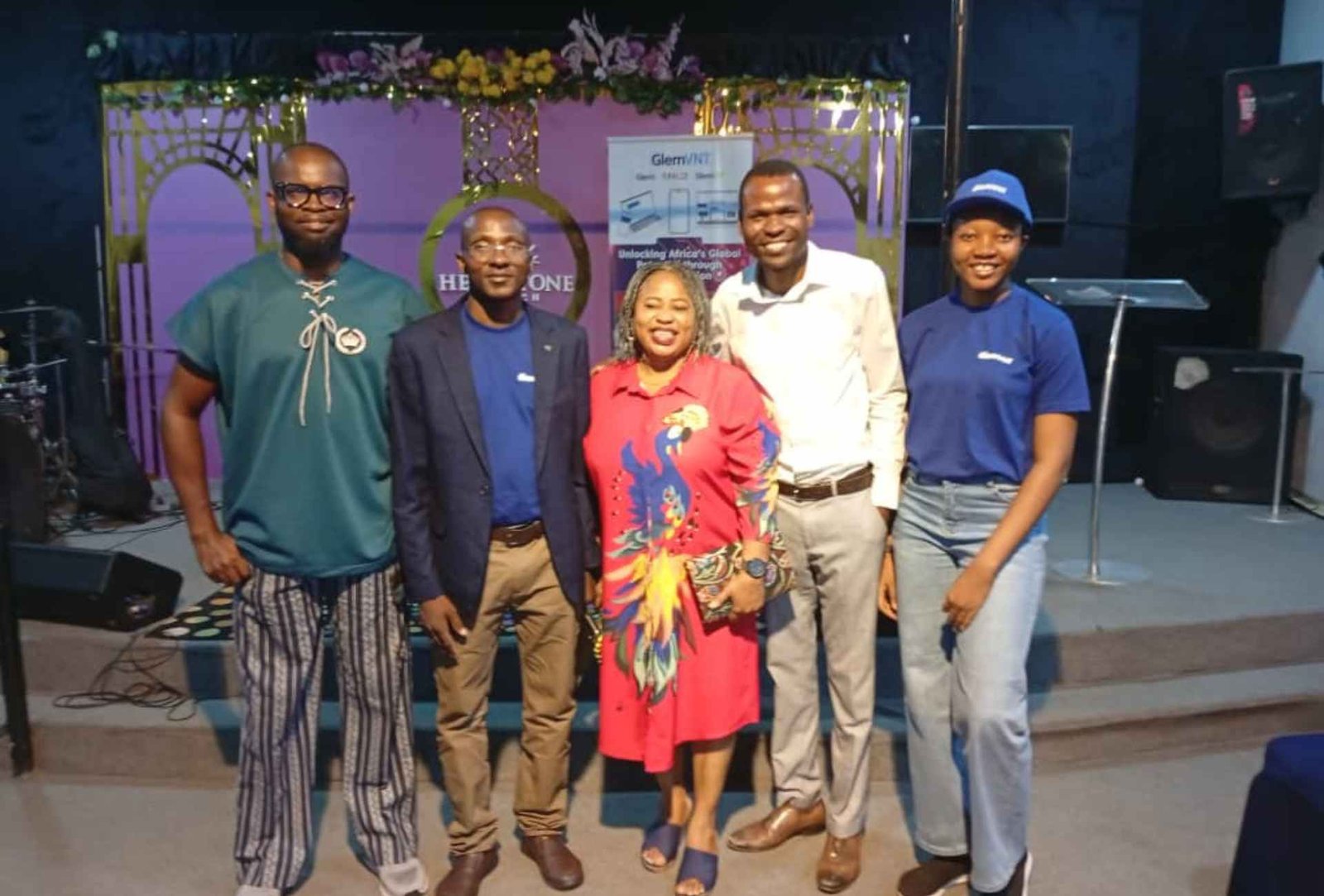 Anzolo at friends connect leading the africa awakening standing with favour